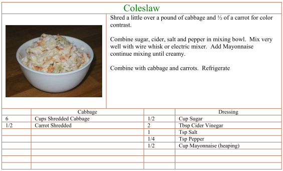 Coleslaw