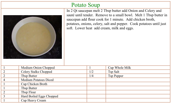 Potato Soup